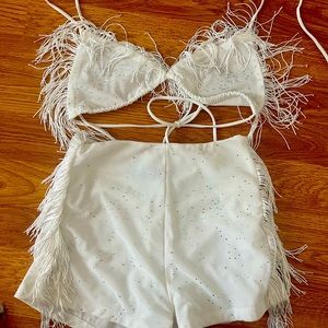 White Fox 2 piece outfit